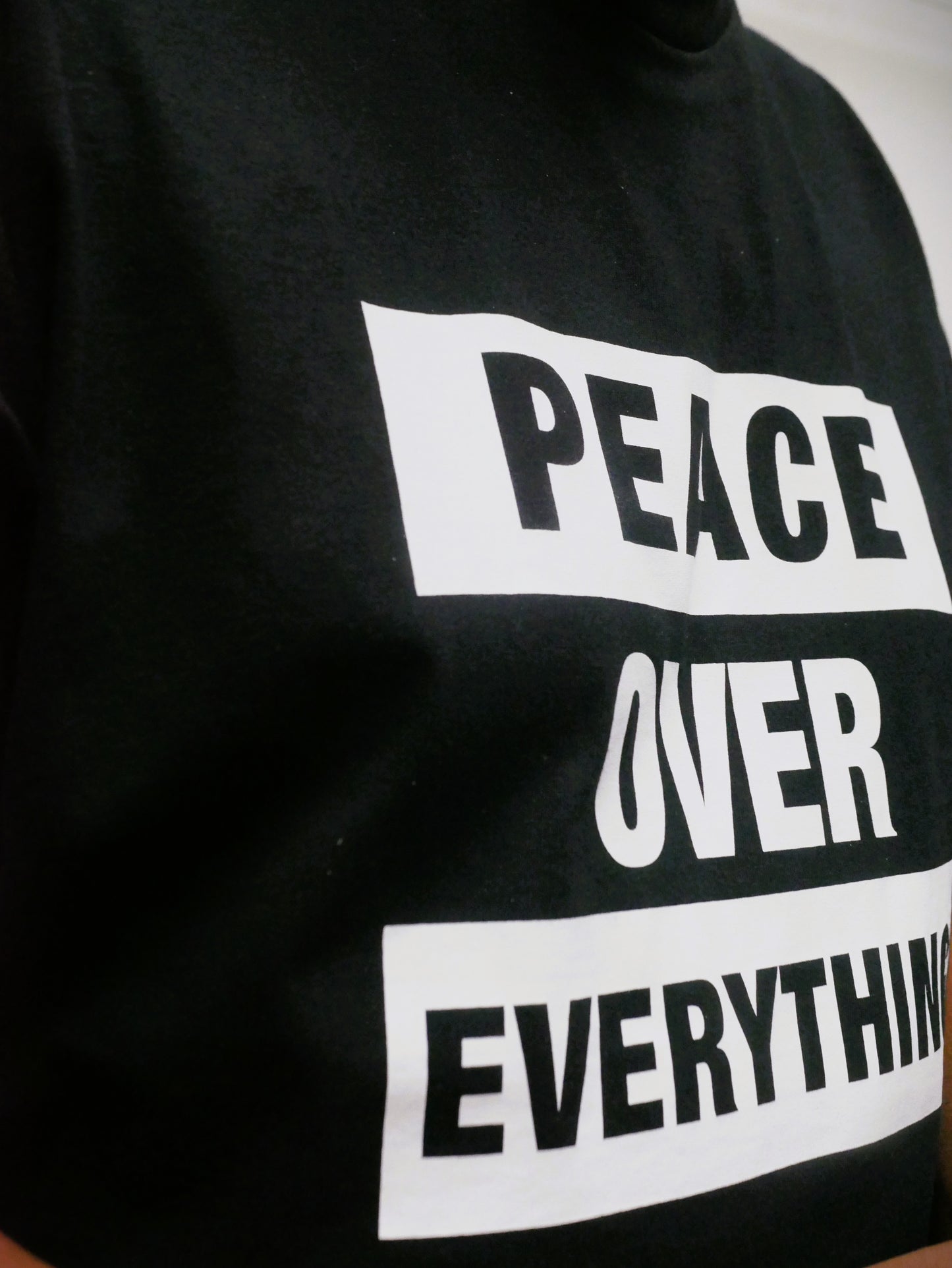 SANCTUARY BLACK-Peace Over Everything Tee